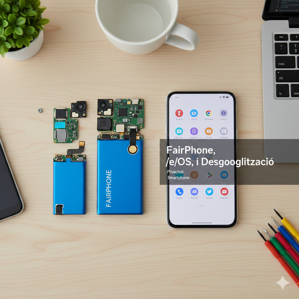 Featured image for FairPhone, /e/OS i desgooglització
